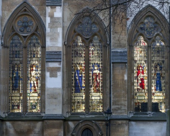 The windows of Westminster Abbey